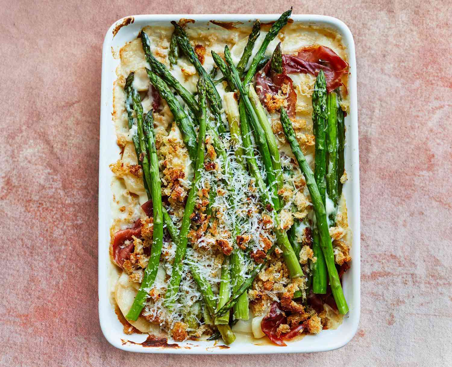 asparagus potato gratin