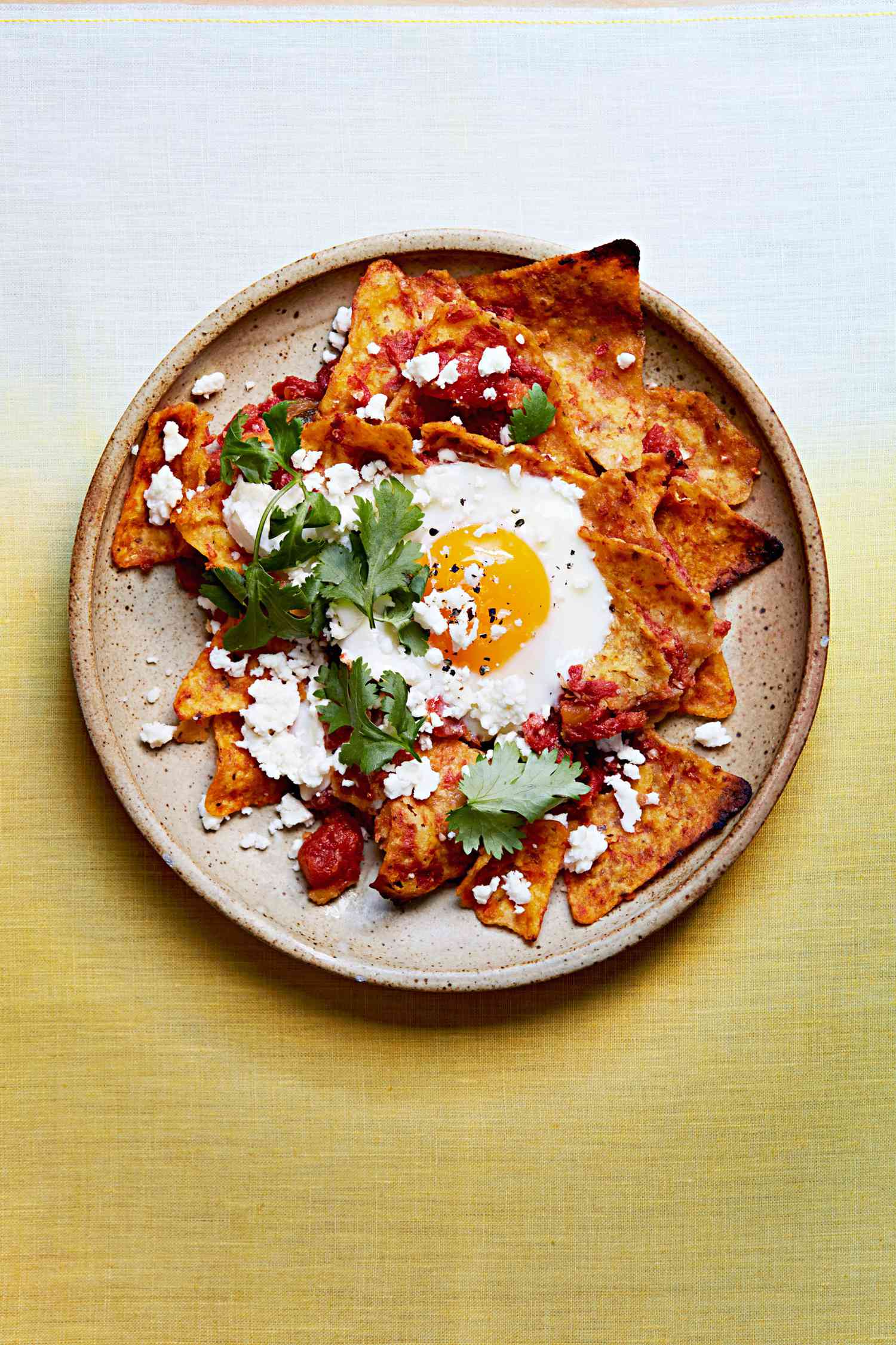 chilaquiles egg bake