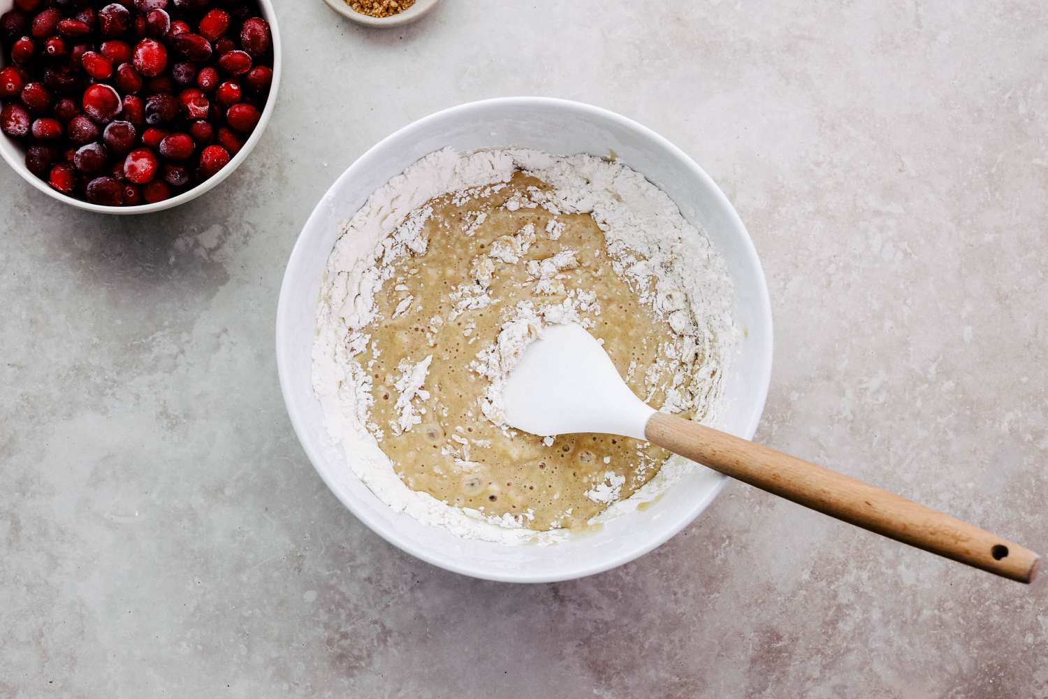 Cranberry Bread batter