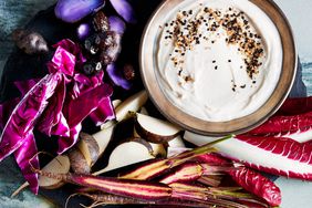 Crudites with Miso-Yogurt Dip