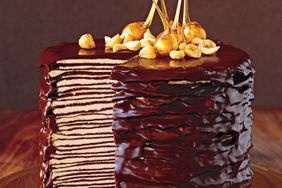 Darkest Chocolate Crepe Cake