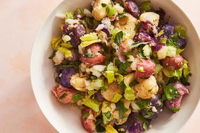 fresh and herby new potato salad