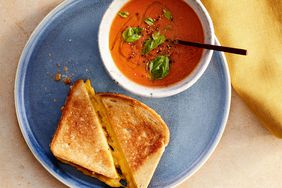 grilled cheese with tomato soup