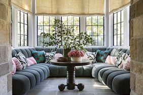 Sunroom with plush couches facing each other