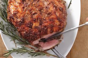 roasted leg of lamb