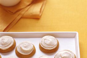 Pumpkin Cookies with Brown Butter Icing