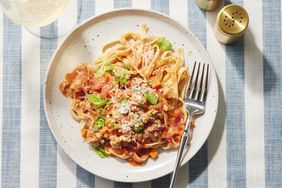 Chicken Bolognese With Tagliatelle