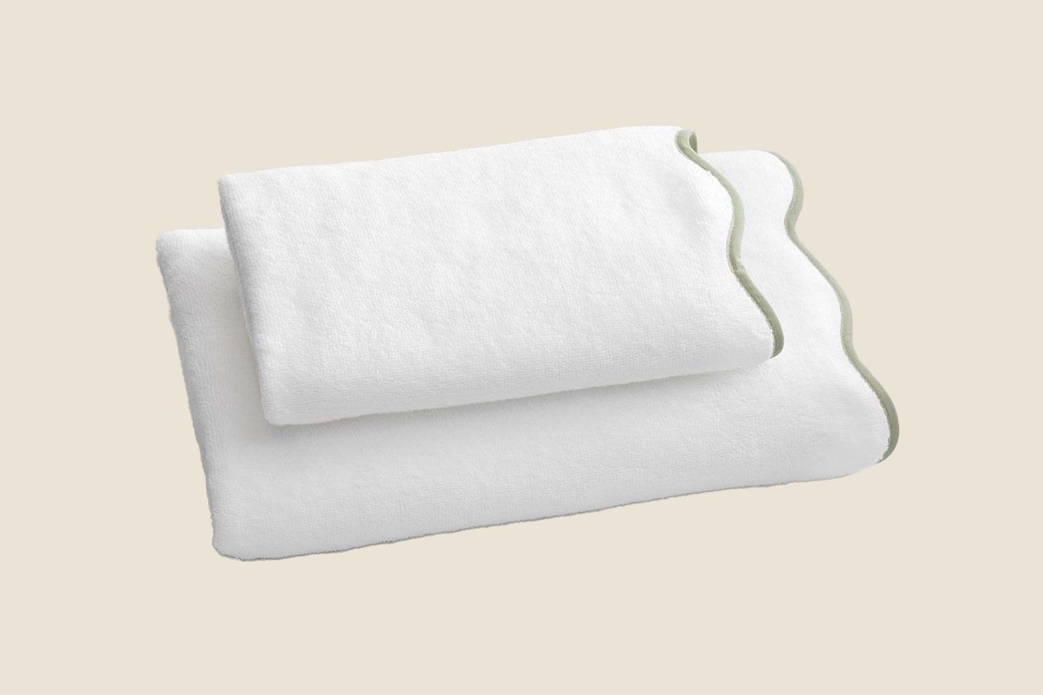 Pottery Barn Scalloped Towels