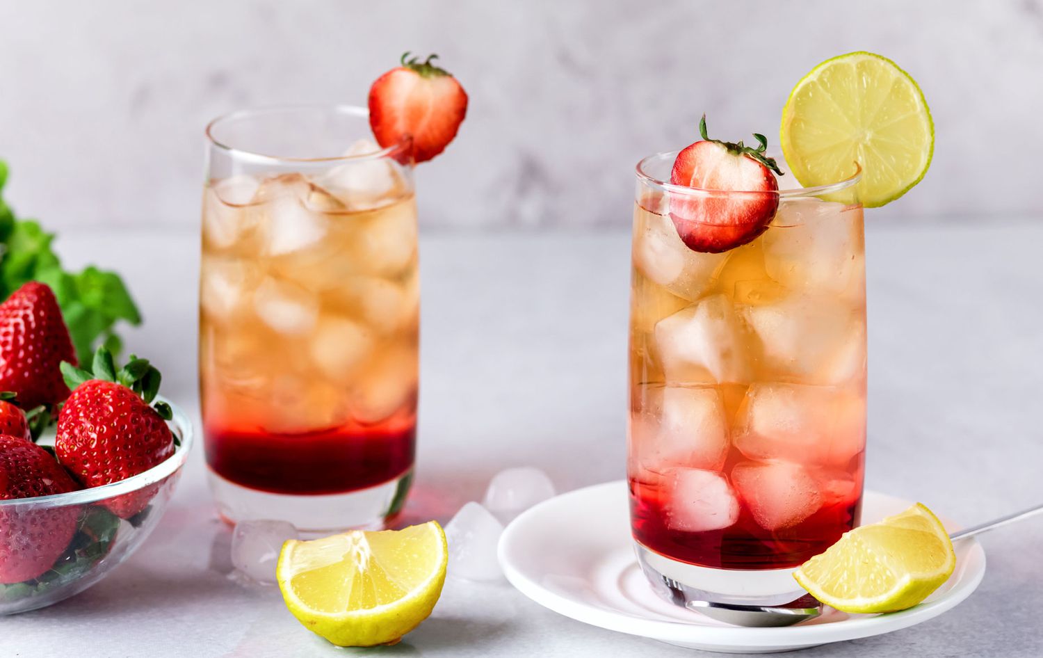 Strawberry Iced tea