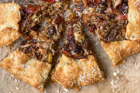 mushroom bacon galette