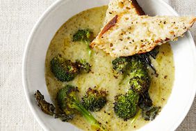 Potato Broccoli and Cheddar Soup