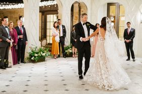 bride and groom first dance