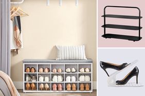 Composite of shoe organizers