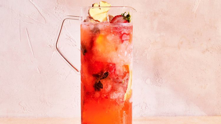 strawberry ginger smash