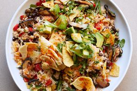 vegetable and black bean fried rice