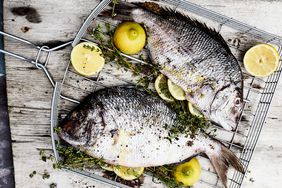 grilled whole fish lemon thyme